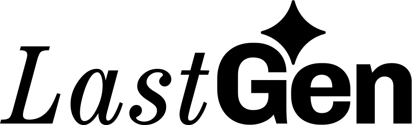 LastGeneration lastgenclo lastgen clothing Official Mini Logo.